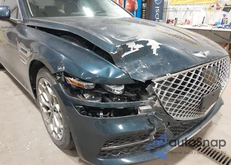 2022 Genesis G80 2.5T Awd из США, поврежденный, VIN KMTGB4SC4NU126161